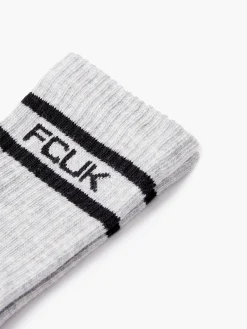 French Connection Underwear & Socks-3 Pack FCUK Sports Stripe Socks