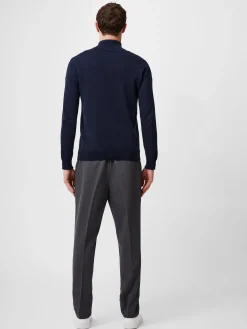 French Connection Knitwear-1/4 Zip Funnel Neck Top