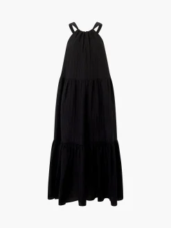 French Connection Maxi Dresses-Aleska Textured Midaxi Dress
