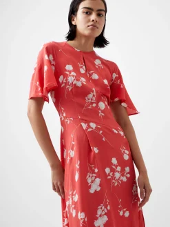 French Connection Party Dresses-Alessandra Eco Asymmetric Dress