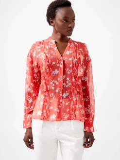 French Connection Jeans & A Nice Top-Alessandra Recycled Crinkle Blouse