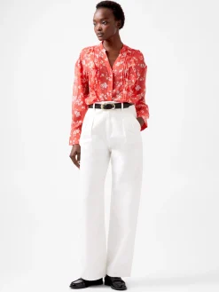 French Connection Jeans & A Nice Top-Alessandra Recycled Crinkle Blouse