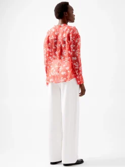 French Connection Jeans & A Nice Top-Alessandra Recycled Crinkle Blouse