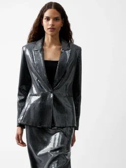 Women French Connection Coats & Jackets|Co-Ords-Amy Sequin Blazer