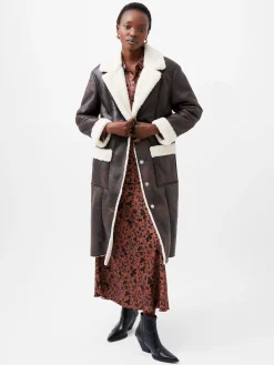 French Connection Coats & Jackets-Arizona Faux Shearling Coat
