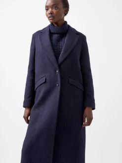 French Connection Coats & Jackets|Jeans & A Nice Top-Arlana Pinstripe Coat