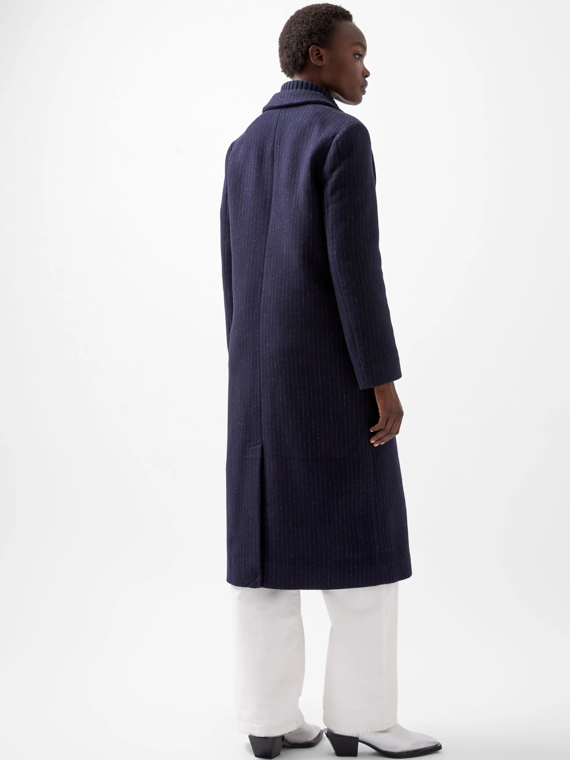 French Connection Coats & Jackets|Jeans & A Nice Top-Arlana Pinstripe Coat