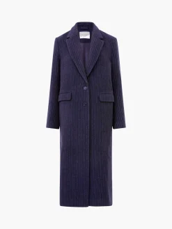 French Connection Coats & Jackets|Jeans & A Nice Top-Arlana Pinstripe Coat