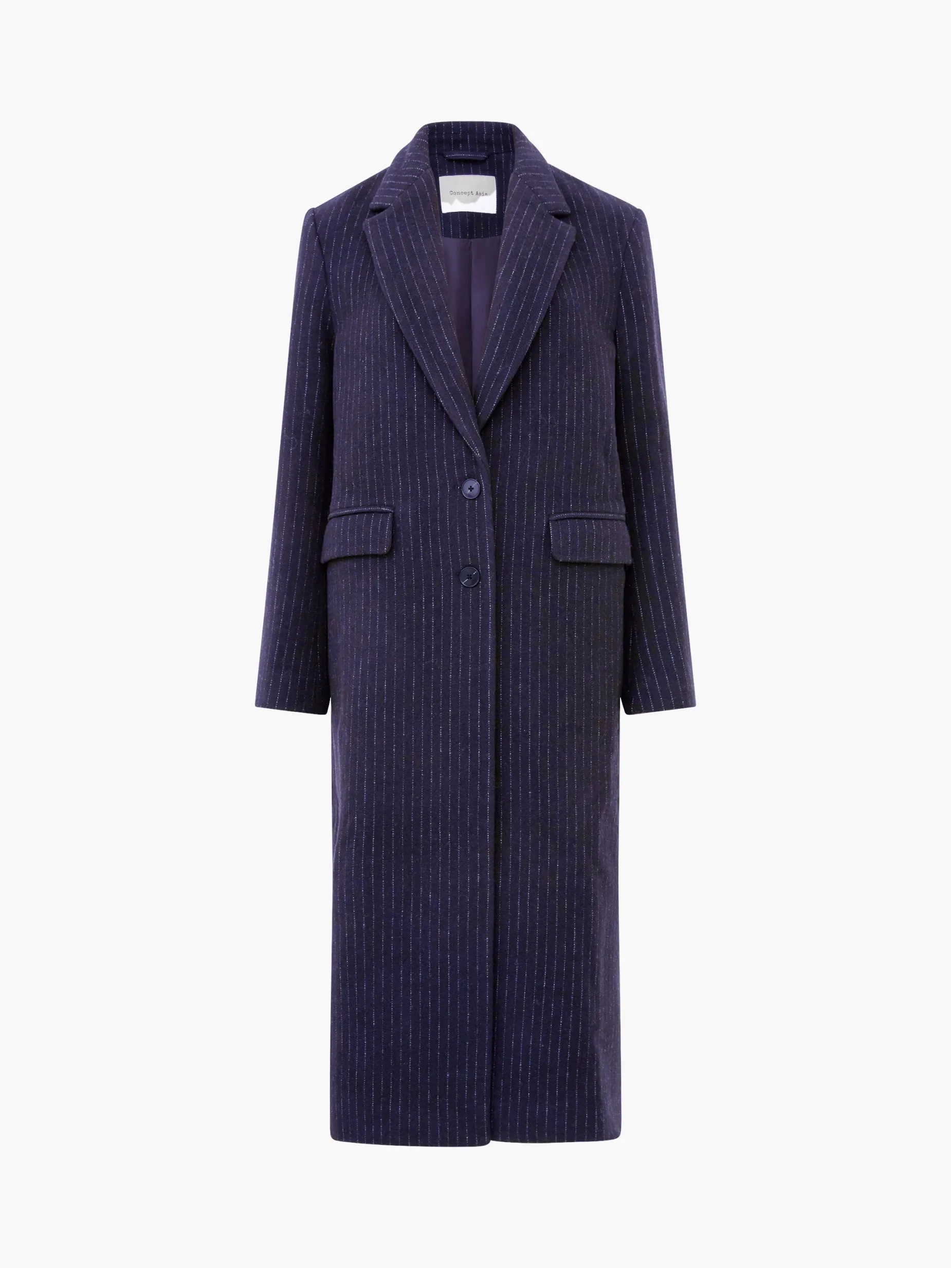 French Connection Coats & Jackets|Jeans & A Nice Top-Arlana Pinstripe Coat
