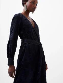 French Connection Jumpsuits & Playsuits|Jumpsuits-Arya Satin Jacquard Jumpsuit