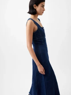 French Connection Dresses|Midi Dresses-Arywode Denim Dress