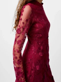 French Connection Dresses|Mini Dresses-Astrida 3D Floral Mini Dress