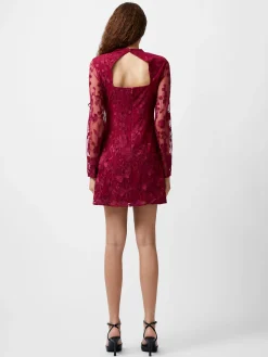 French Connection Dresses|Mini Dresses-Astrida 3D Floral Mini Dress