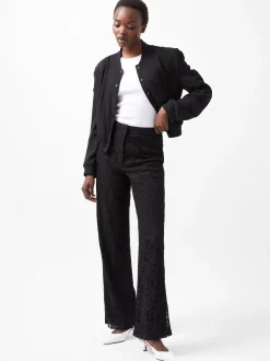 French Connection Trousers|Co-Ords-Asura Lace Flared Trousers
