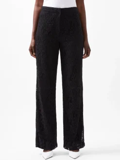French Connection Trousers|Co-Ords-Asura Lace Flared Trousers