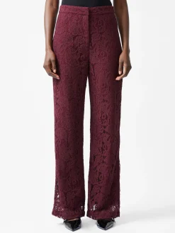French Connection Trousers|Co-Ords-Asura Lace Flared Trousers