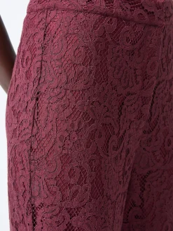French Connection Trousers|Co-Ords-Asura Lace Flared Trousers