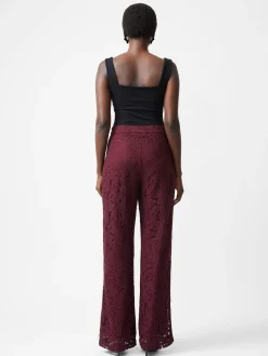 French Connection Trousers|Co-Ords-Asura Lace Flared Trousers