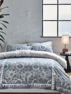 French Connection Bedding & Throws-Aurora Reversible Bedding Set