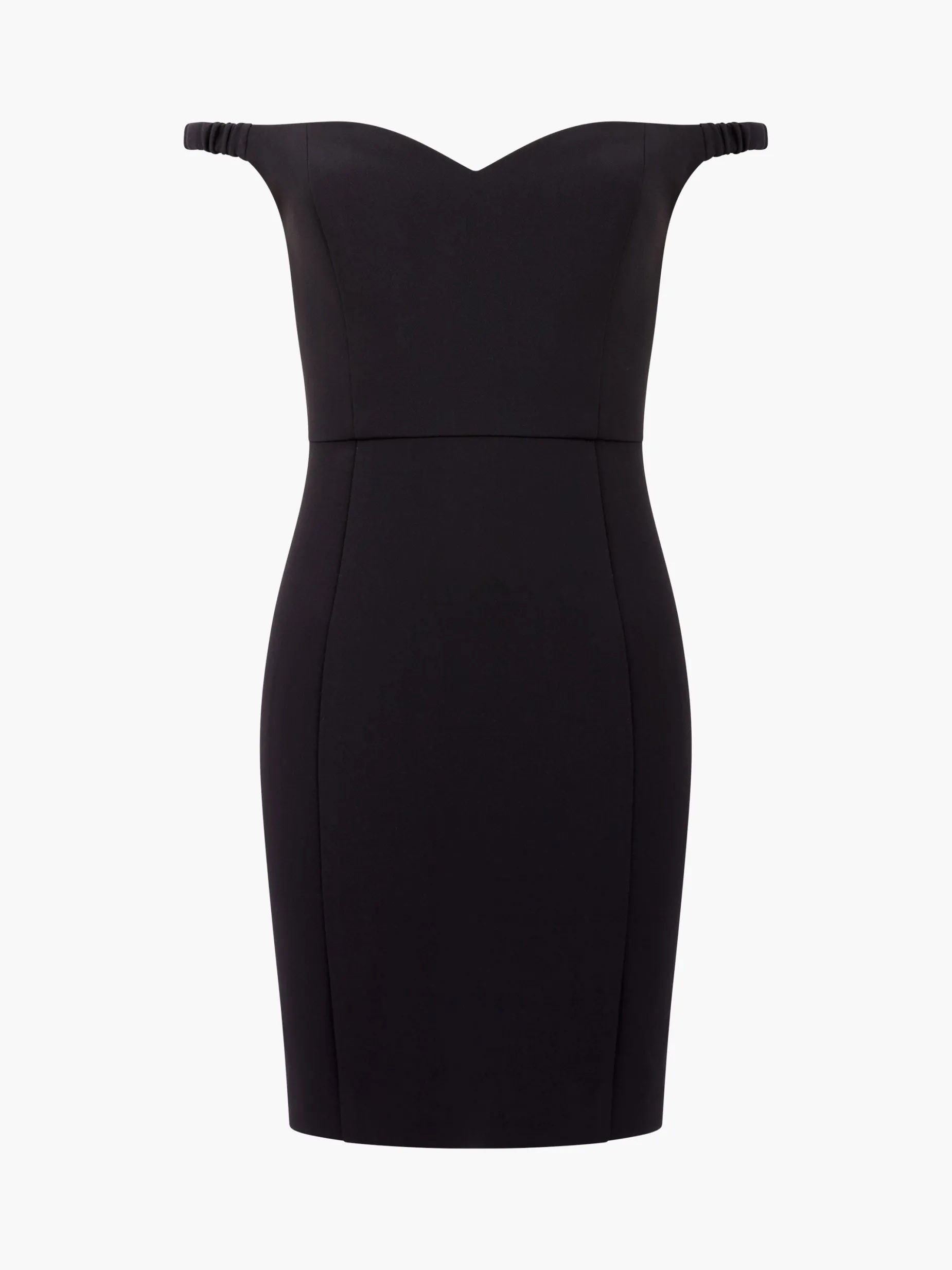 French Connection Dresses|Mini Dresses-Azra Twill Sweetheart Bardot Mini Dress