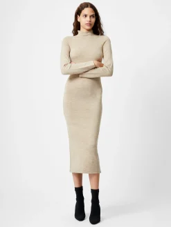French Connection Maxi Dresses-Babysoft Roll Neck Midi Dress