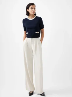 French Connection Jumpers & Cardigans-Babysoft Short Sleeve Top