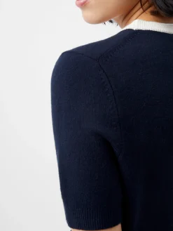 French Connection Jumpers & Cardigans-Babysoft Short Sleeve Top