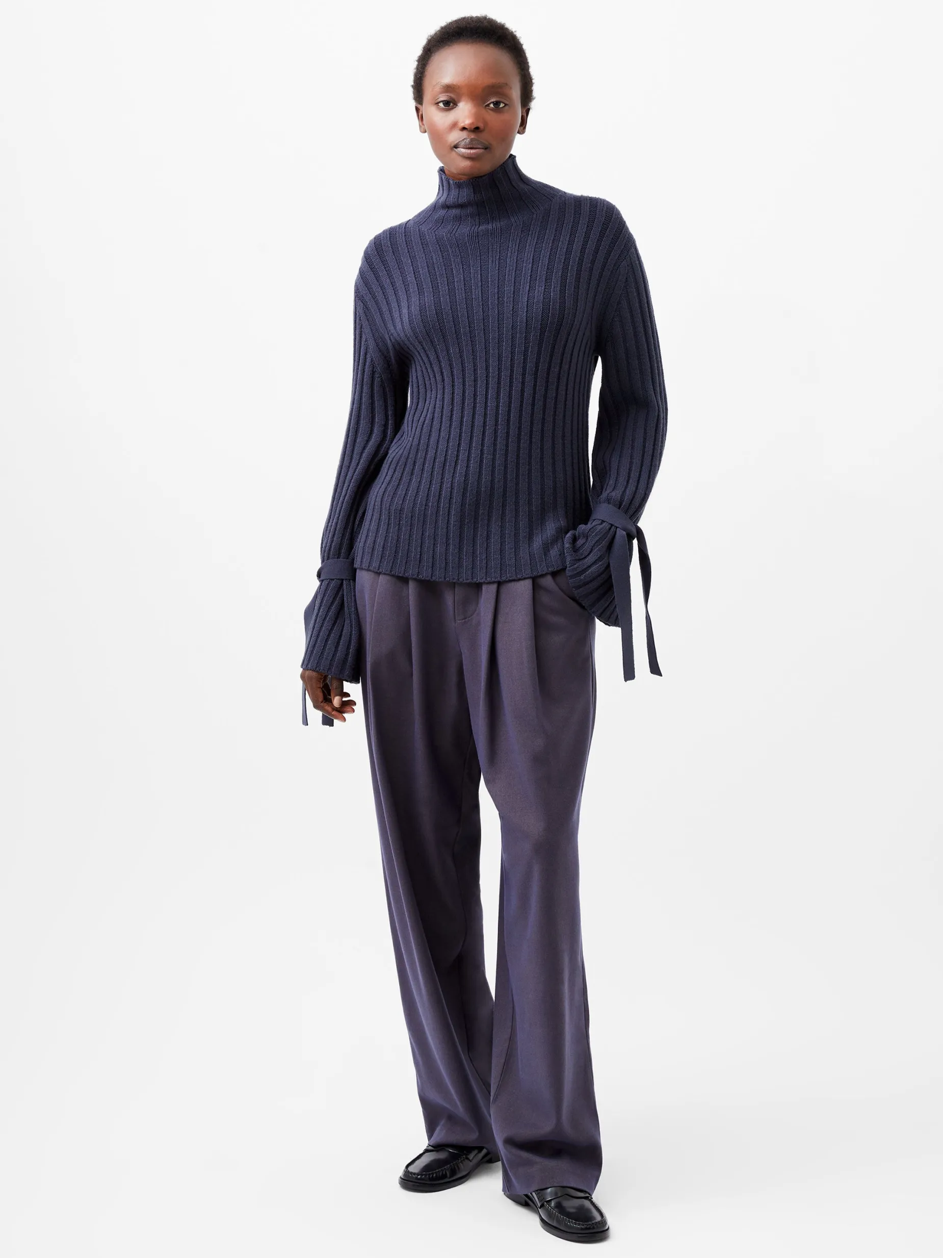 French Connection Jumpers & Cardigans-Babysoft Tie Sleeve Jumper