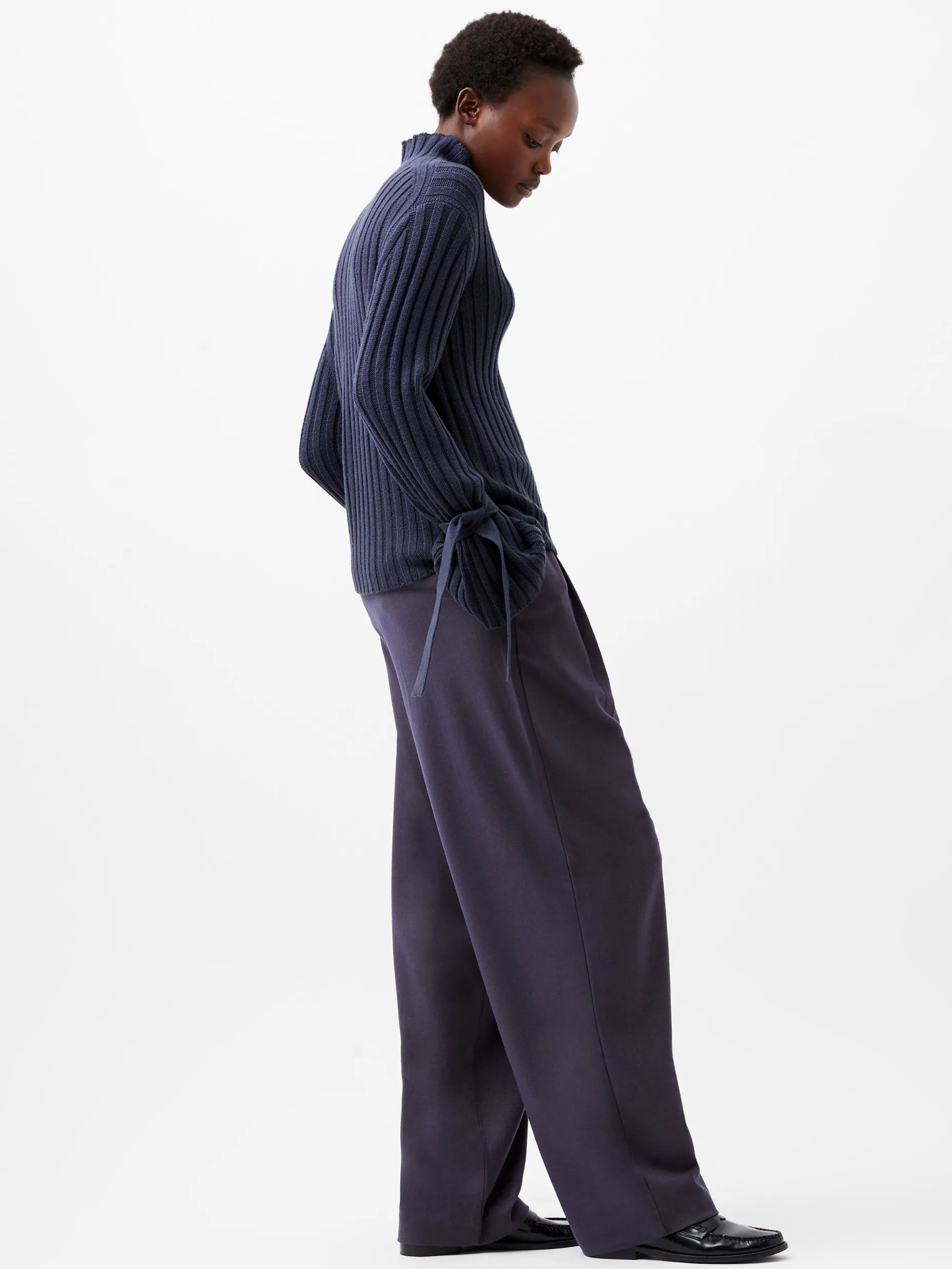 French Connection Jumpers & Cardigans-Babysoft Tie Sleeve Jumper