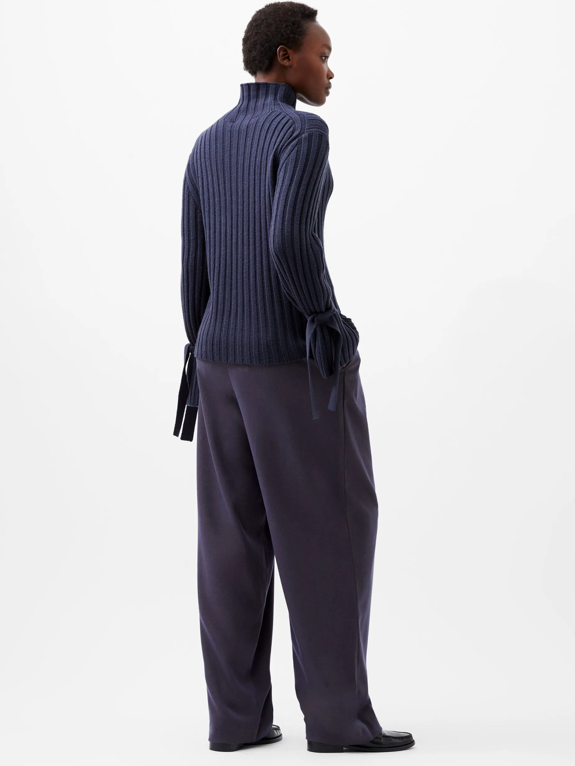 French Connection Jumpers & Cardigans-Babysoft Tie Sleeve Jumper