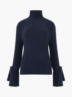 French Connection Jumpers & Cardigans-Babysoft Tie Sleeve Jumper