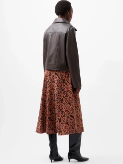 French Connection Coats & Jackets-Becket Leather Military Jacket