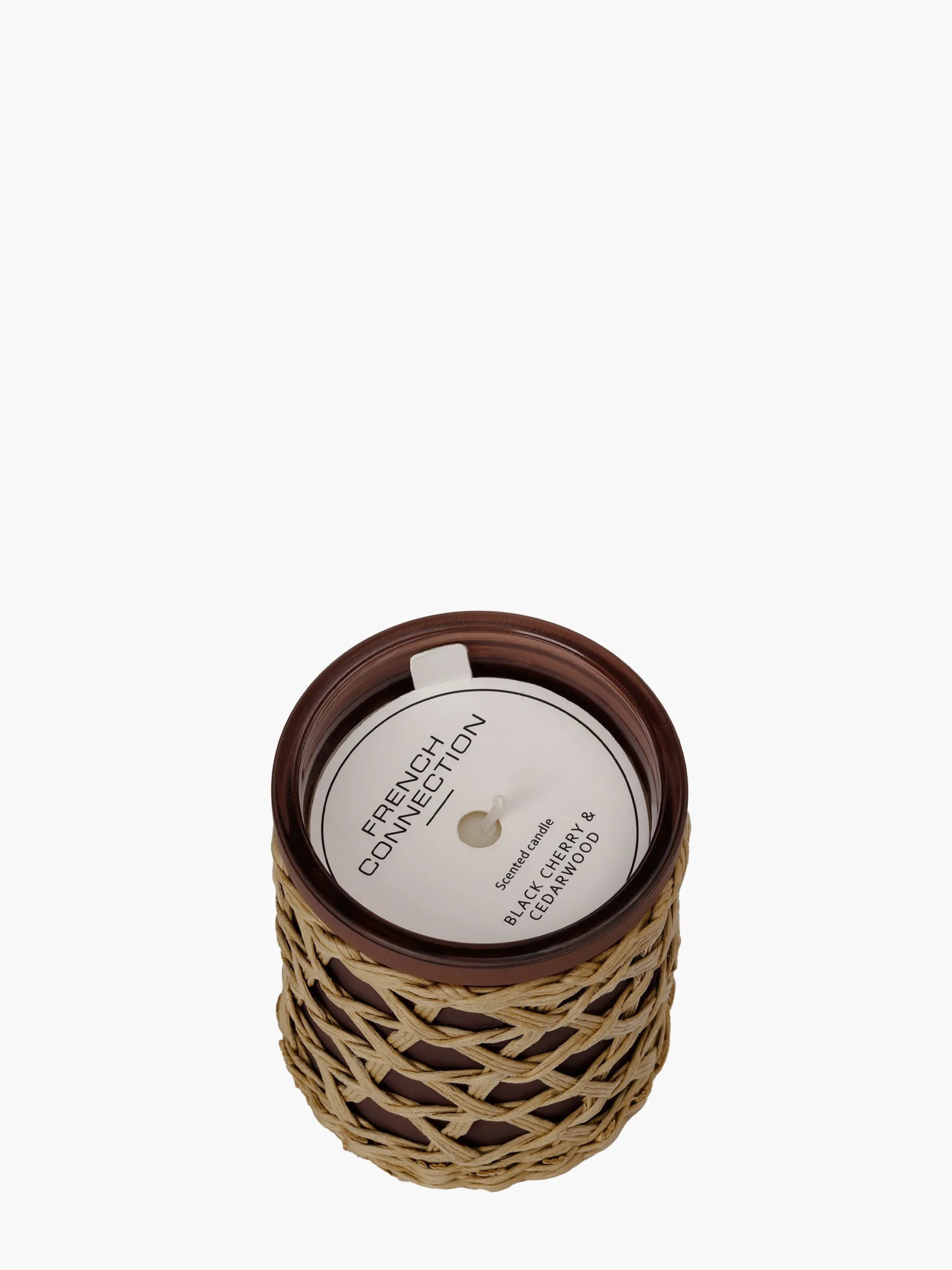 French Connection Home Accessories-Black Cherry & Cedarwood Artisan 200g Candle