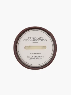 French Connection Home Accessories-Black Cherry & Cedarwood Artisan 425g Candle