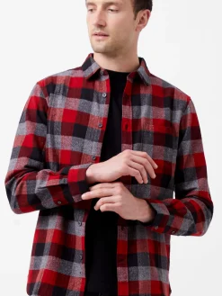 French Connection Shirts-Brushed Flannel Check Shirt