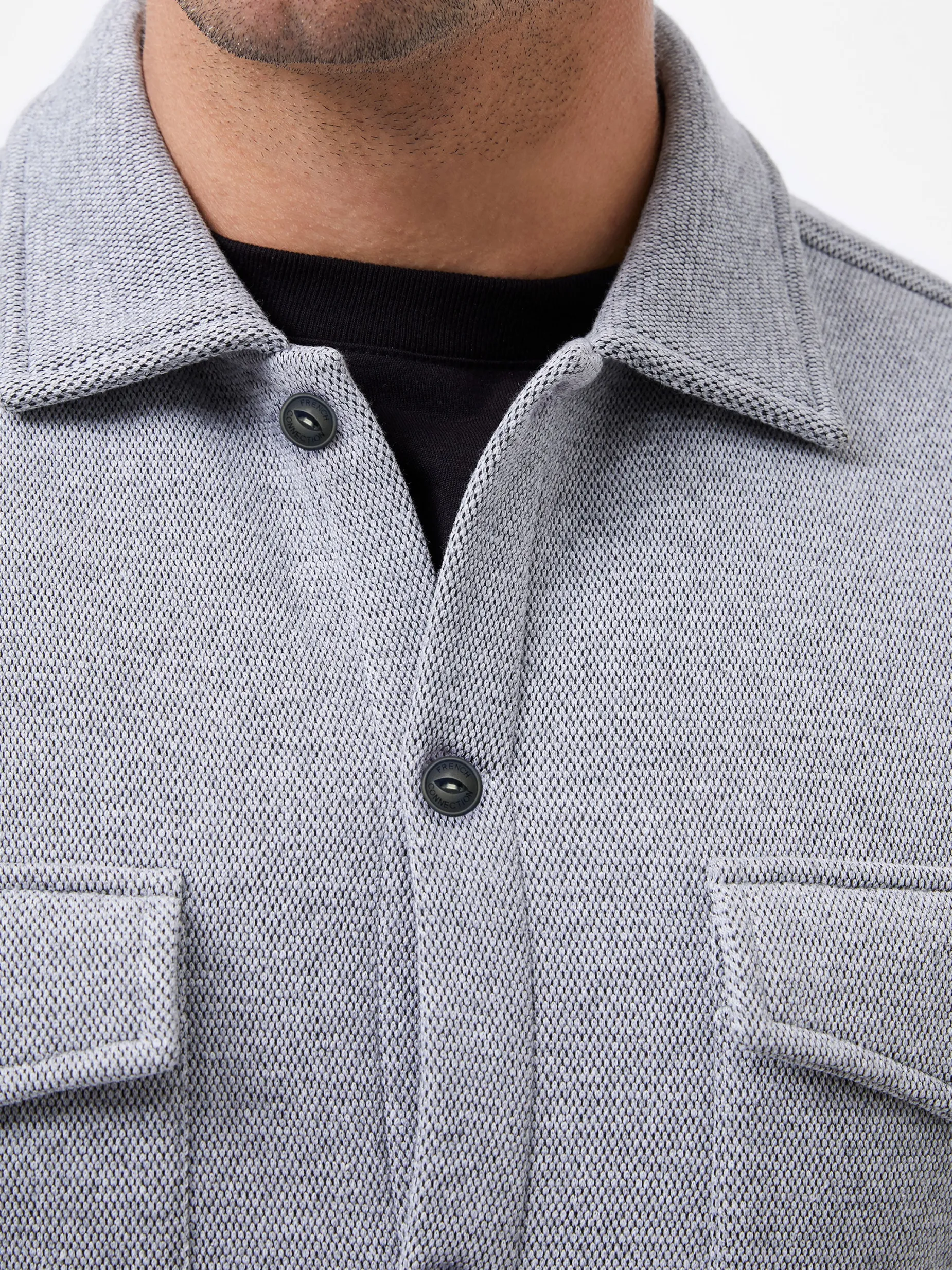 French Connection Shirts-Button Through Overshirt