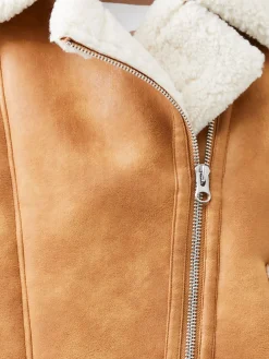French Connection Coats & Jackets|Jeans & A Nice Top-Camry Suedette Gilet