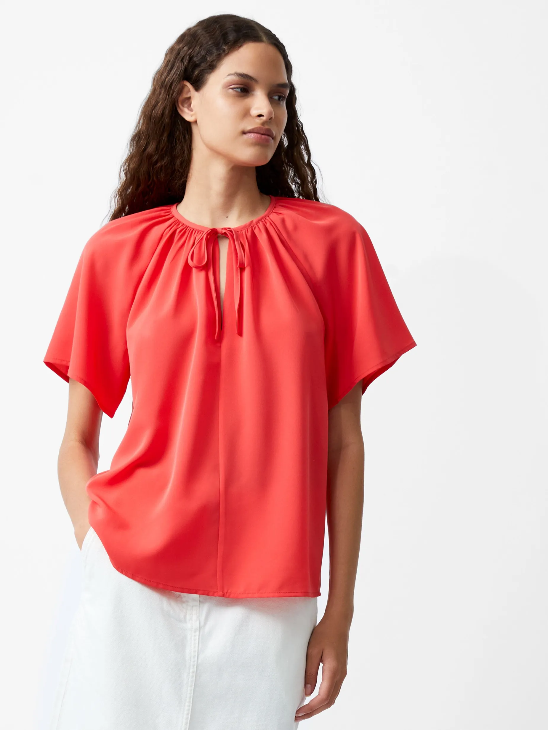 French Connection Jeans & A Nice Top-Capriana Crepe Light Top
