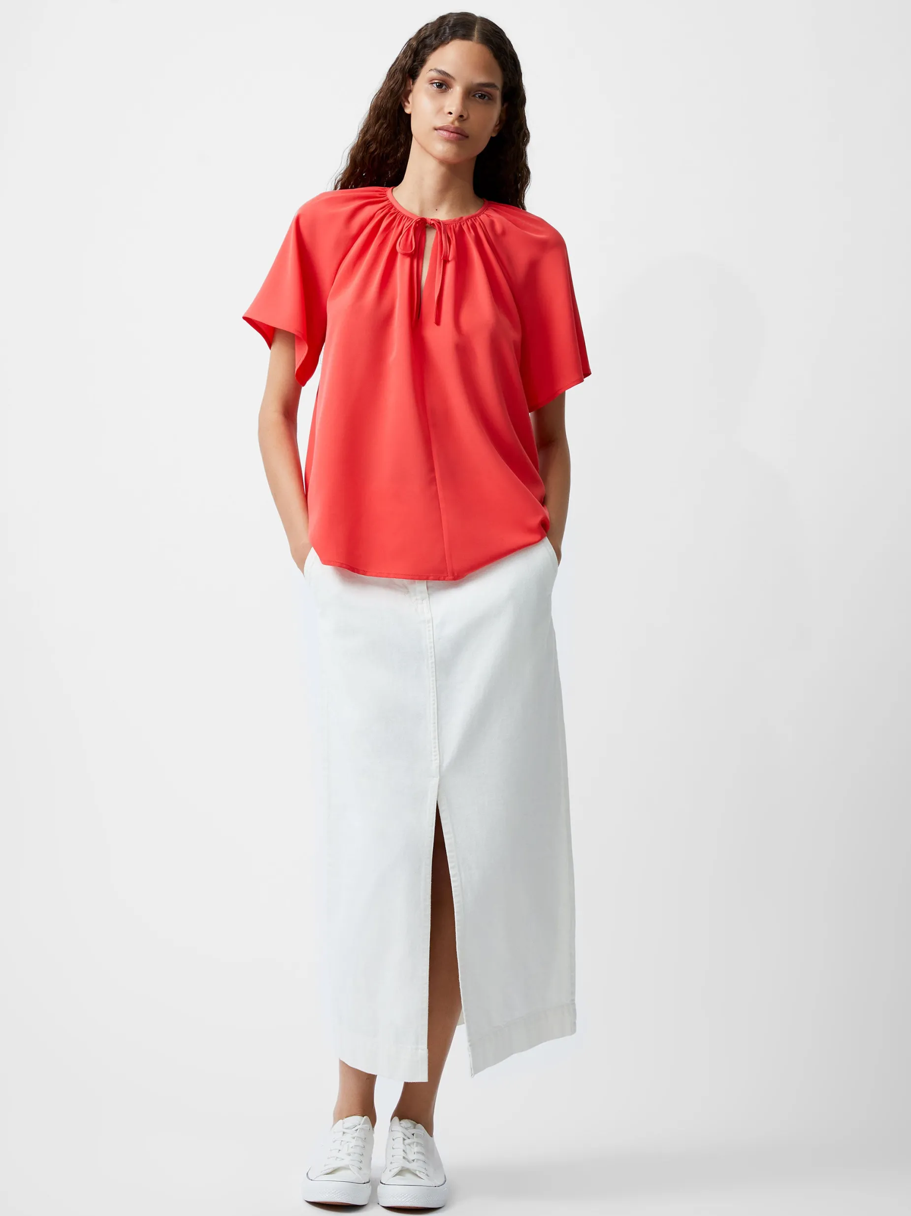 French Connection Jeans & A Nice Top-Capriana Crepe Light Top