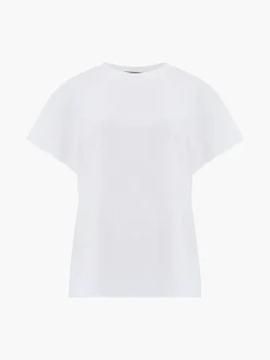 French Connection Tops-Caprina Recycled Crepe Crew Neck Top