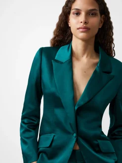 Women French Connection Coats & Jackets|Co-Ords-Carey Satin Blazer