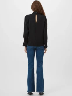 French Connection Tops|Shirts-Carmen Recycled Crepe Tie Blouse