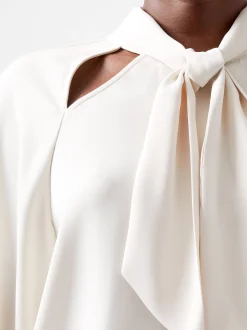 French Connection Tops|Jeans & A Nice Top-Carmen Recycled Crepe Tie Blouse