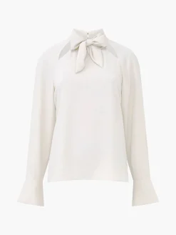 French Connection Tops|Jeans & A Nice Top-Carmen Recycled Crepe Tie Blouse