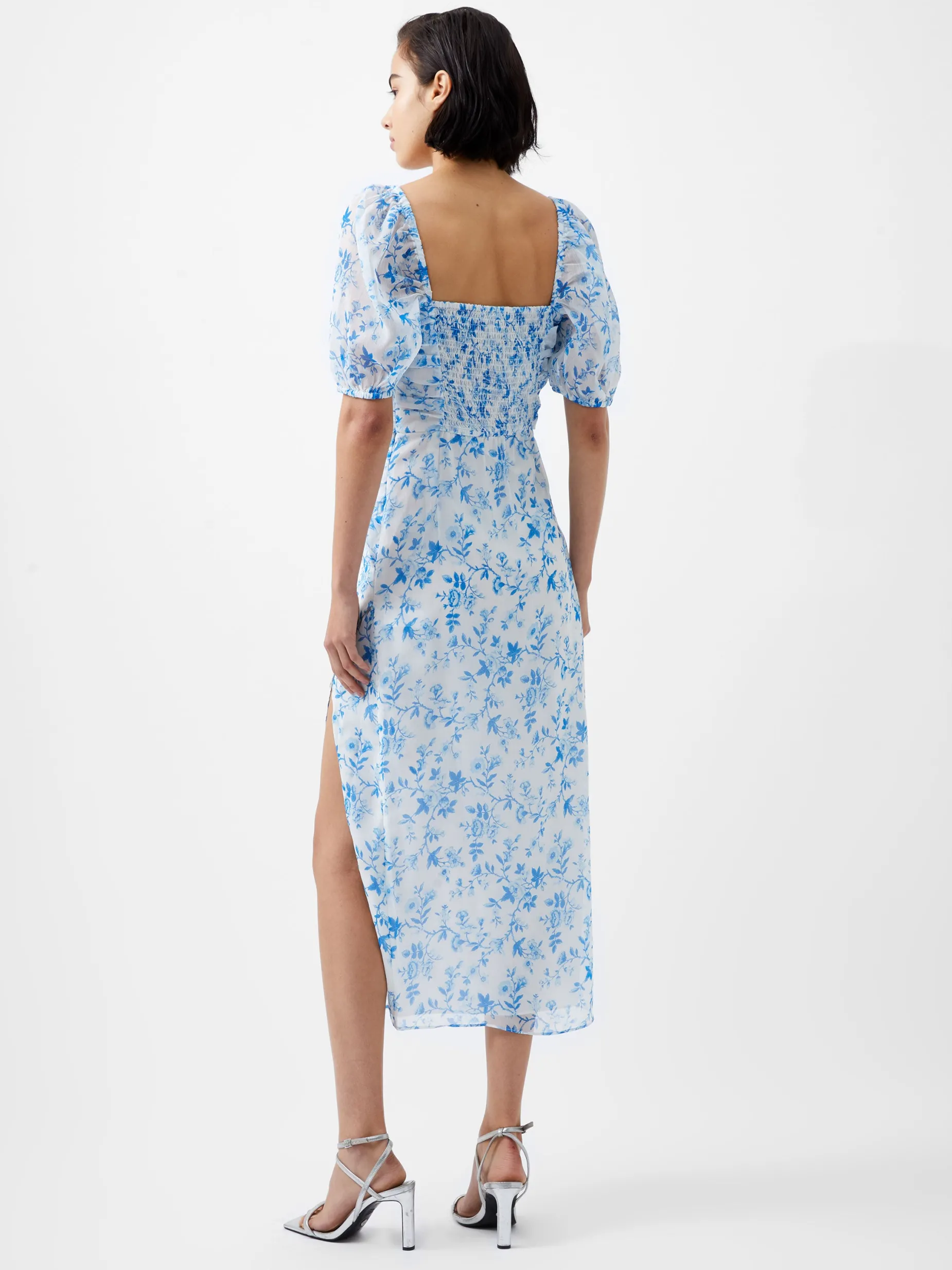 French Connection Party Dresses-Catrina Crinkle Ruched Dress