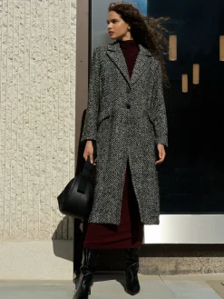 French Connection Coats & Jackets|Jeans & A Nice Top-Chantelle Herringbone Coat