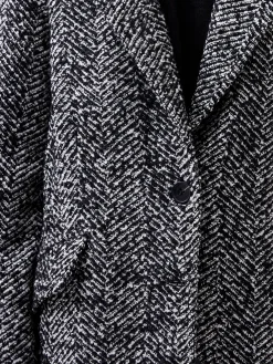 French Connection Coats & Jackets|Jeans & A Nice Top-Chantelle Herringbone Coat