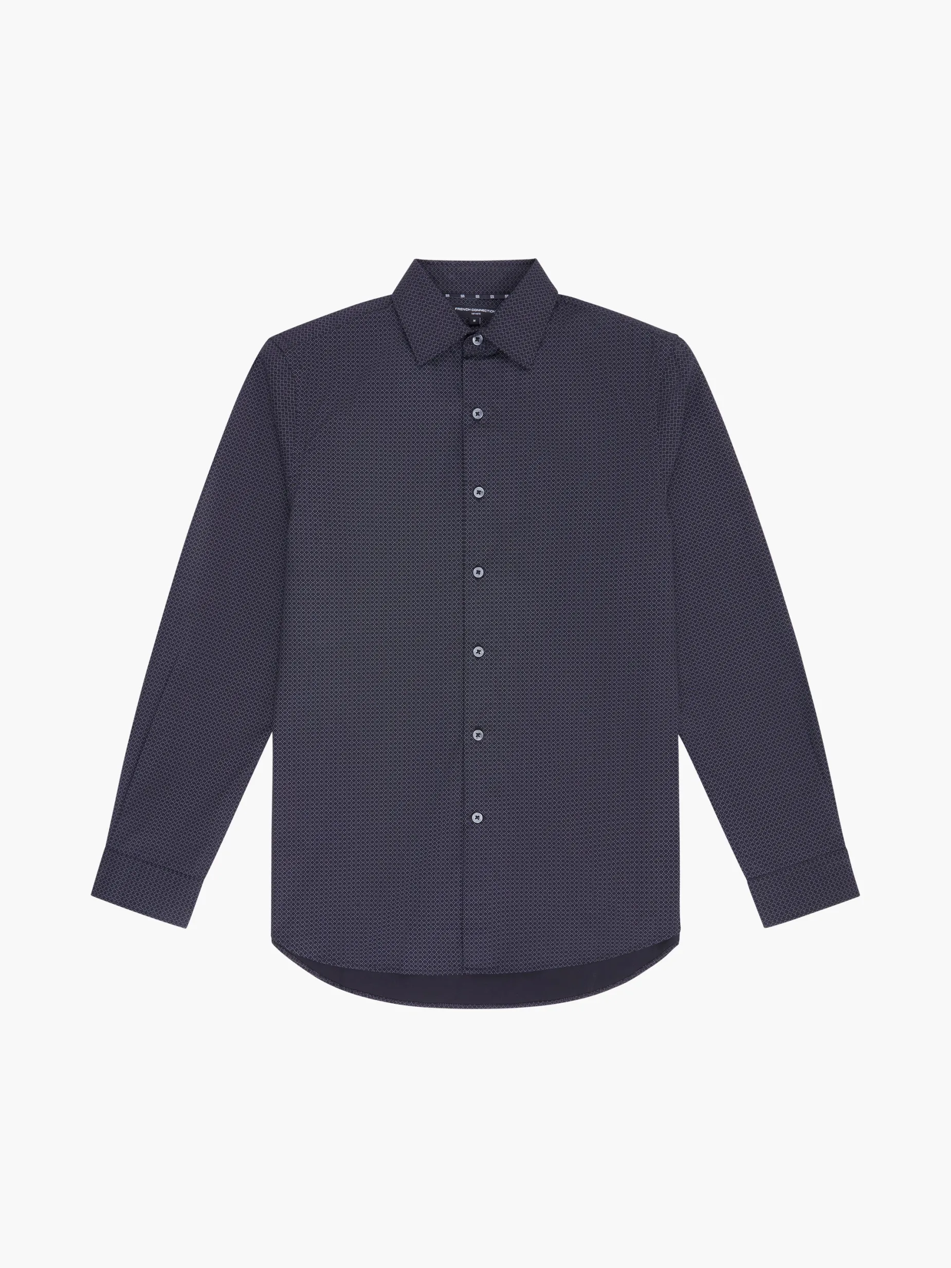 French Connection Shirts-Classic Collar Printed Shirt