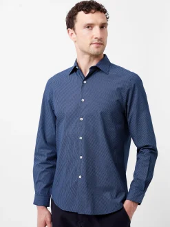 French Connection Shirts-Classic Collar Printed Shirt