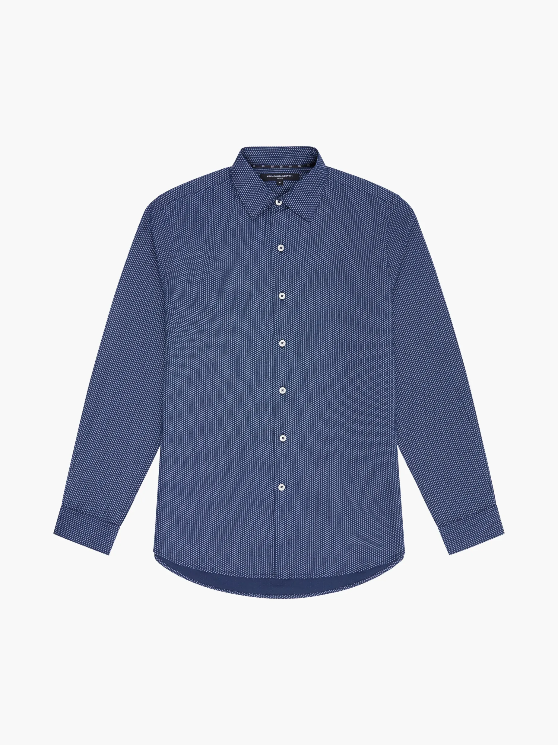 French Connection Shirts-Classic Collar Printed Shirt